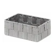 Compactor TEX - košík M sivá / Úložný organizér do zásuvky / 18 x 12 x 7 cm