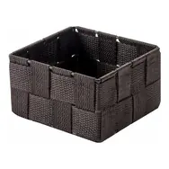 Compactor TEX - košík S čokoládová / Úložný organizér do zásuvky / 12 x 12 x 7 cm