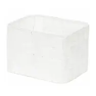 Compactor TEX - košík vysoký biela / Úložný organizér do zásuvky / 19 x 14 x 13 cm