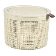 Curver Jute Okrúhly box 2 l béžová / 17 x 17 x 13 cm