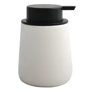 MSV MAONIE dávkovač mydla bielo-čierny / keramika / 350 ml