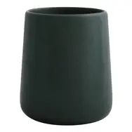 MSV MAONIE téglik na zubné kefky matne tmavo zelený / keramika
