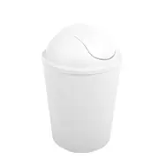 MSV AKO výklopný kôš 5.5 L biely / plast