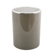 MSV KAMAKA výklopný odpadkový kôš 6 L šedohnedý / plast