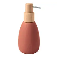 Spirella Sven dávkovač mydla staro-ružový / polyresin / drevo / 260 ml