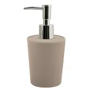 Spirella TAKEO dávkovač mydla šedohnedý / bambusové vlákna / 400 ml