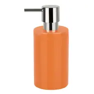 Spirella TUBE dávkovač mydla oranžový / keramika / 300 ml
