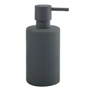 Spirella TUBE-Matt dávkovač mydla matne tmavo šedý / keramika / 300 ml