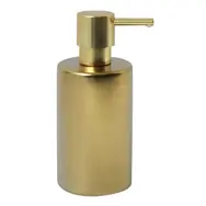 Spirella TUBE-Matt dávkovač mydla matne zlatý / keramika / 300 ml
