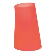 Spirella MOVE kelímok na kefky červený / plast