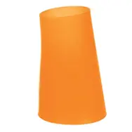 Spirella MOVE kelímok na kefky oranžový / plast