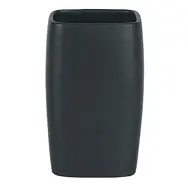 Spirella RETRO kelímok na kefky čierny / keramika