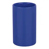 Spirella TUBE kelímok na kefky tmavomodrý / keramika