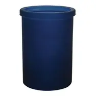 Spirella Yoko kelímok na zubné kefky tmavo modrý / sklo