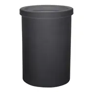 Spirella Yoko kelímok na zubné kefky tmavo šedý / sklo