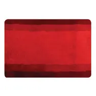 Spirella BALANCE kúpeľňová predložka 70 x 120 cm červená / polyester / protišmyková