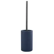 Spirella TUBE-Matt WC kefa s matne tmavou modrou / keramickou nádobou