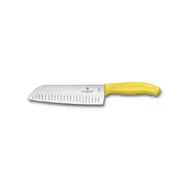 VICTORINOX Swiss Classic Nôž Santoku 17 cm žltá