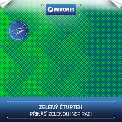 Zelený čtvrtek přináší svěží vítr