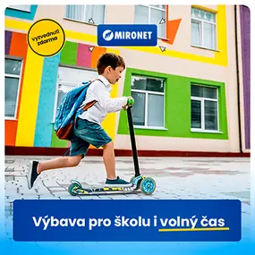 Výbava pro školu i volný čas