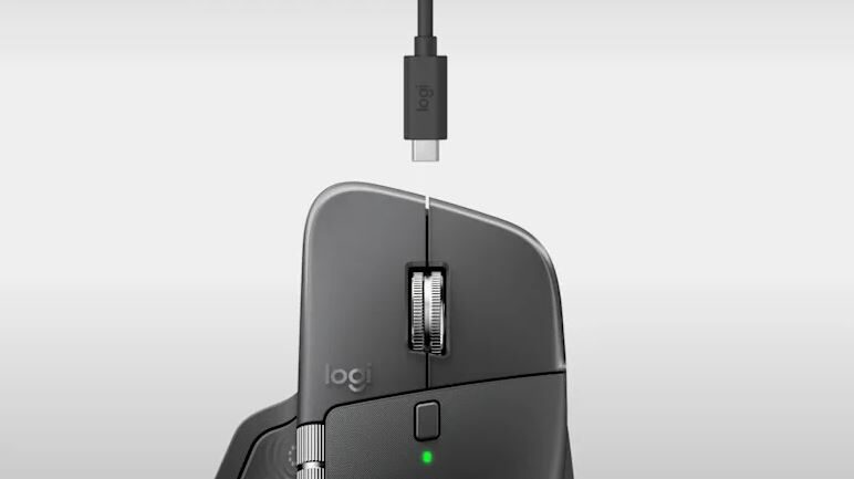 Logitech MX Master 4 pro MAC | Rychlé nabíjení přes USB-C, dlouhá výdrž