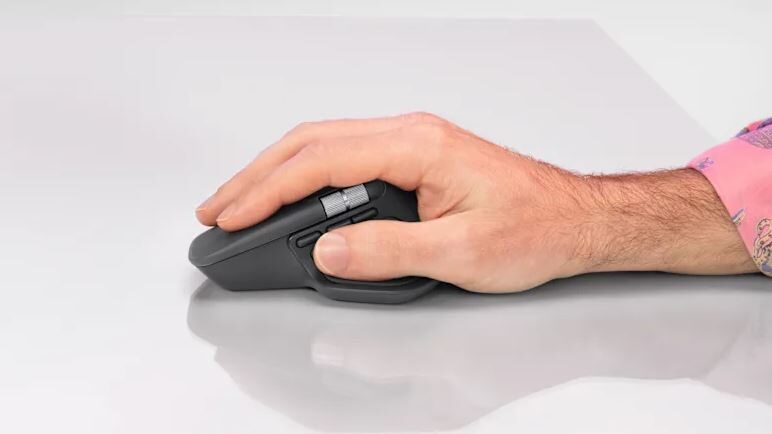 Logitech MX Master 4 pro MAC | Více pohodlí Hlubší soustředění.