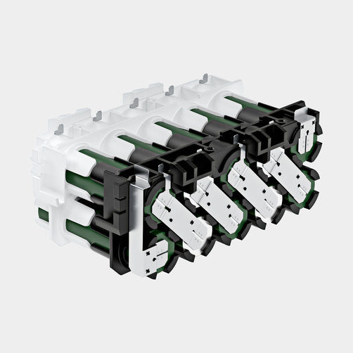  Baterie 18V / 5,0 Ah: Výkonné lithium - iontové články