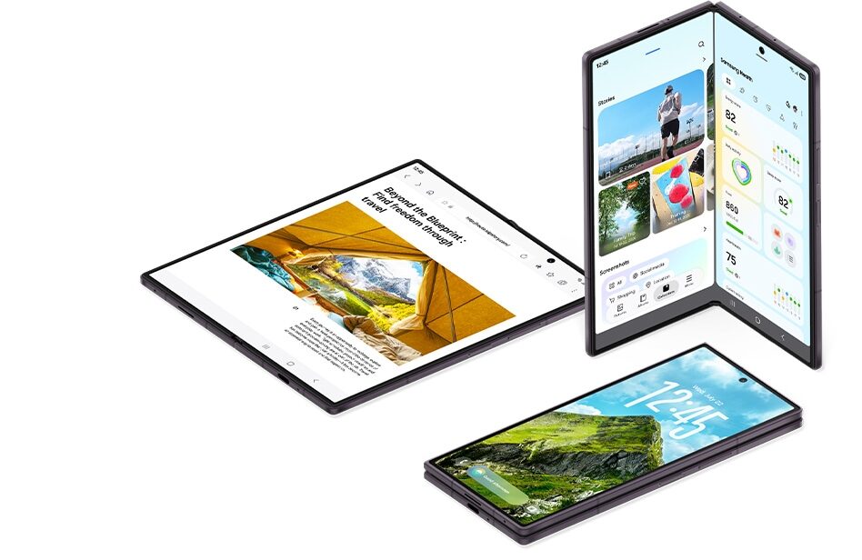 Prostředí One UI 9 na hlavním displeji
